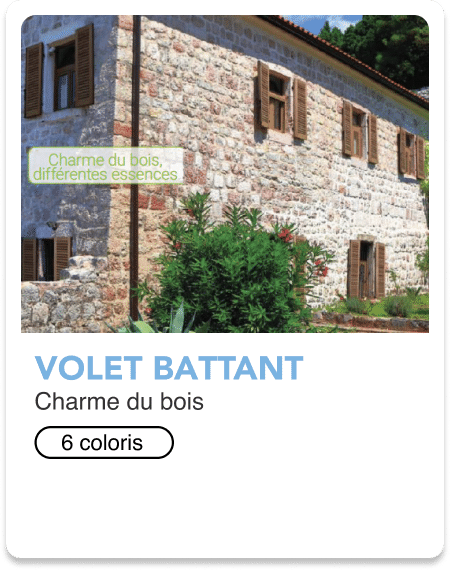 11-VOLET BATTANTS